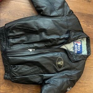 Lamborghini Black Bomber Jacket